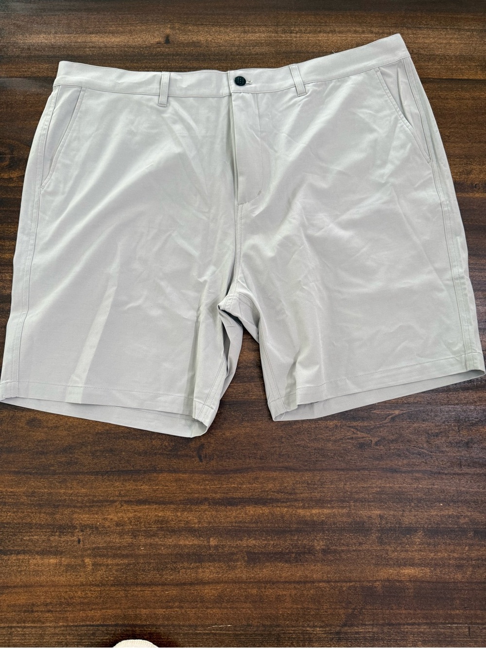 Free Fly Apparel Men's Performance Shorts  in Light Beige